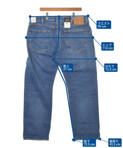 Levi's（リーバイス）デニムパンツ 青 サイズ:40(XXL位) メンズ/2200610121036