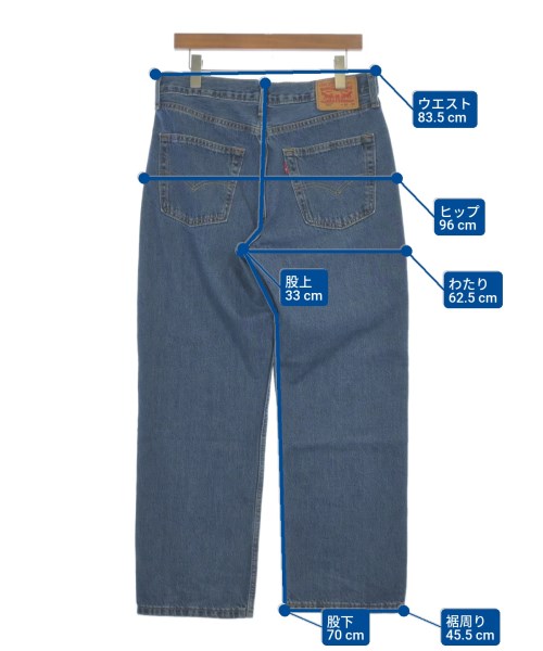 Levi's（リーバイス）デニムパンツ 青 サイズ:32(L位) メンズ/2200614160093