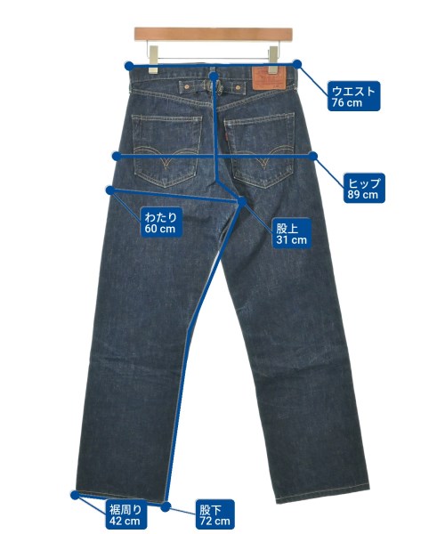 Levi's（リーバイス）デニムパンツ 紺 サイズ:30(M位) メンズ/2200609853078