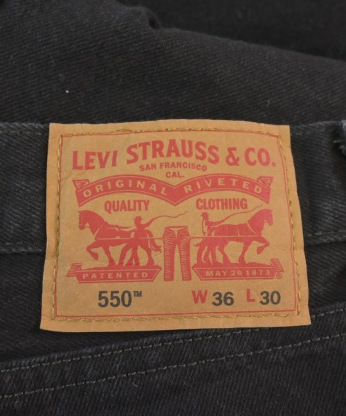 Levi's（リーバイス）デニムパンツ 黒 サイズ:36(XXL位) メンズ/2200615782072