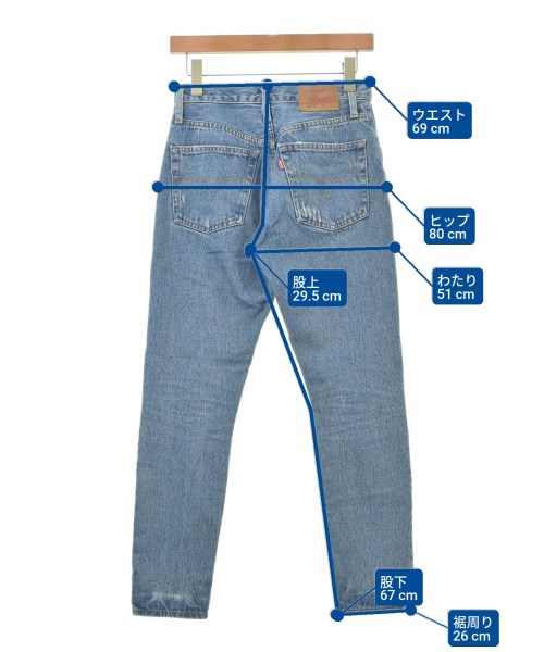 Levi's（リーバイス）デニムパンツ 青 サイズ:24(S位) レディース/2200612948020