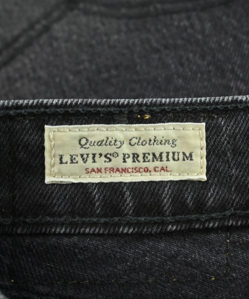 Levi's（リーバイス）デニムパンツ 黒 サイズ:28(S位) レディース/2200616071021