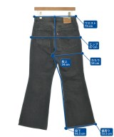 Levi's（リーバイス）デニムパンツ 黒 サイズ:28(S位) レディース/2200616071021