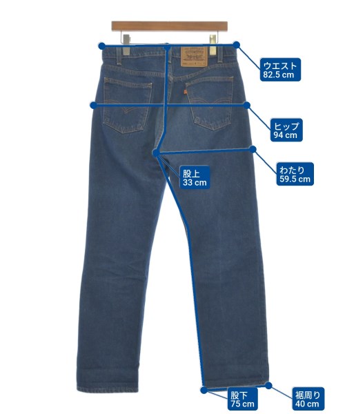 Levi's（リーバイス）デニムパンツ 青 サイズ:33(L位) メンズ/2200616224021