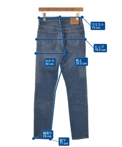 Levi's（リーバイス）デニムパンツ 青 サイズ:25(S位) レディース/2200610929014