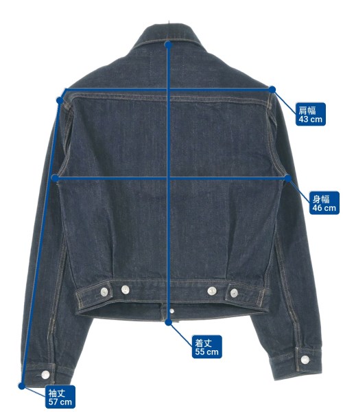 Levi's（リーバイス）デニムジャケット 紺 サイズ:XS レディース/2200617586012