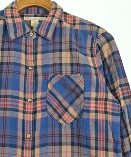 Levi's（リーバイス）シャツワンピース 青 サイズ:S レディース/2200609488010