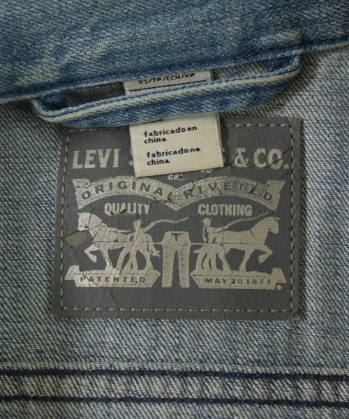 Levi's（リーバイス）デニムジャケット 青 サイズ:XS レディース/2200619228040
