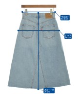 Levi's（リーバイス）ひざ丈スカート 青 サイズ:23(XS位) レディース/2200619287030