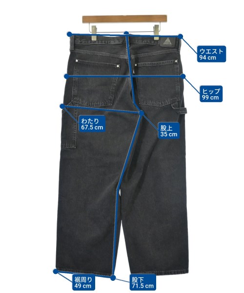 Levi's（リーバイス）デニムパンツ 黒 サイズ:36(XXL位) メンズ/2200619381264