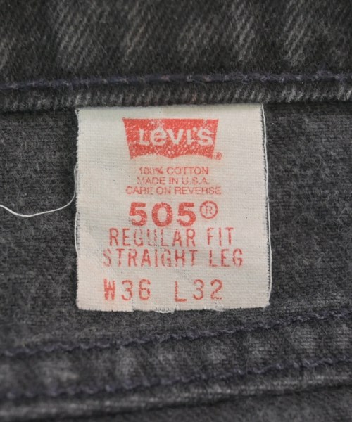 Levi's（リーバイス）デニムパンツ 黒 サイズ:36(XXL位) メンズ/2200619837136