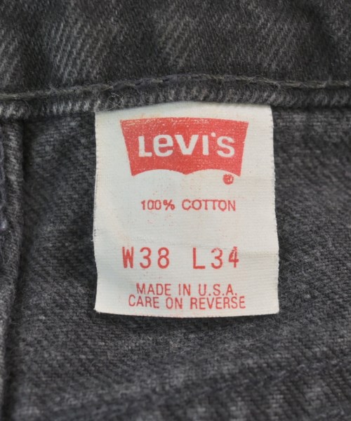 Levi's（リーバイス）デニムパンツ 黒 サイズ:38(XXL位) メンズ/2200619837143