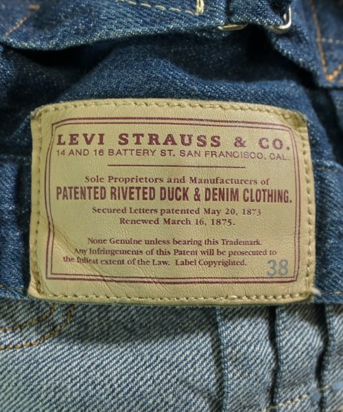 Levi's（リーバイス）デニムジャケット 青 サイズ:S レディース/2200611242143