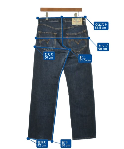 Levi's（リーバイス）デニムパンツ 紺 サイズ:31(M位) メンズ/2200604455017