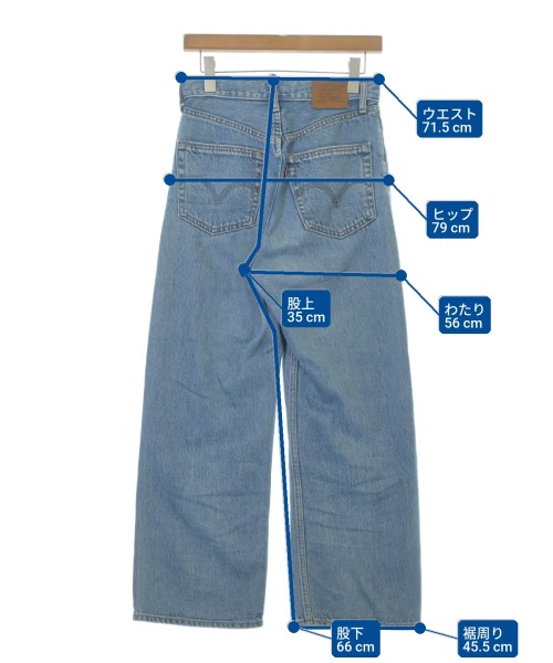 Levi's（リーバイス）デニムパンツ 青 サイズ:25(S位) レディース/2200601307029