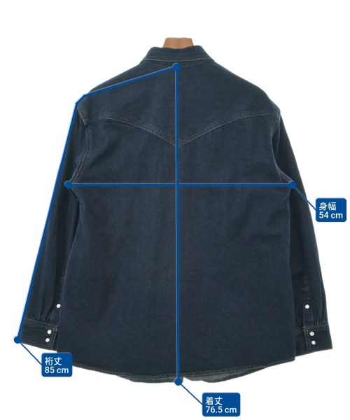 Levi's（リーバイス）カジュアルシャツ 紺 サイズ:S レディース/2200604983015