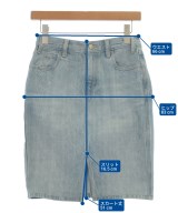 Levi's（リーバイス）ひざ丈スカート 青 サイズ:26(M位) レディース/2200606119016