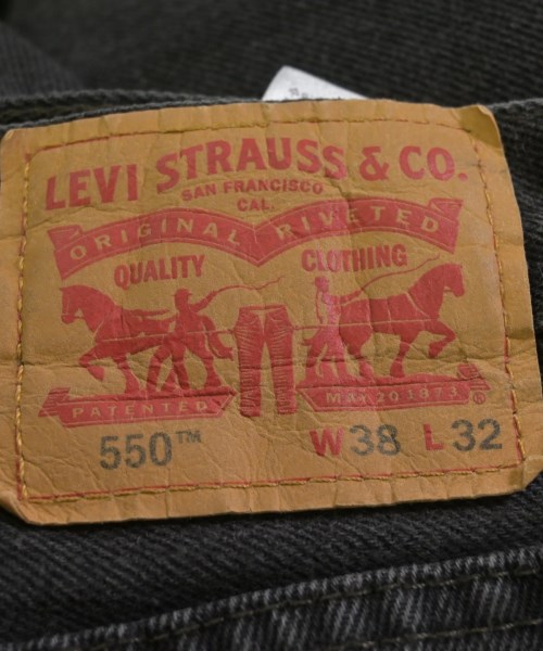 Levi's（リーバイス）デニムパンツ 黒 サイズ:38(XXL位) メンズ/2200606801027