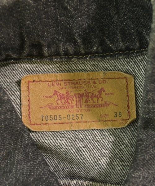 Levi's（リーバイス）デニムジャケット 黒 サイズ:38(M位) メンズ/2200579283028