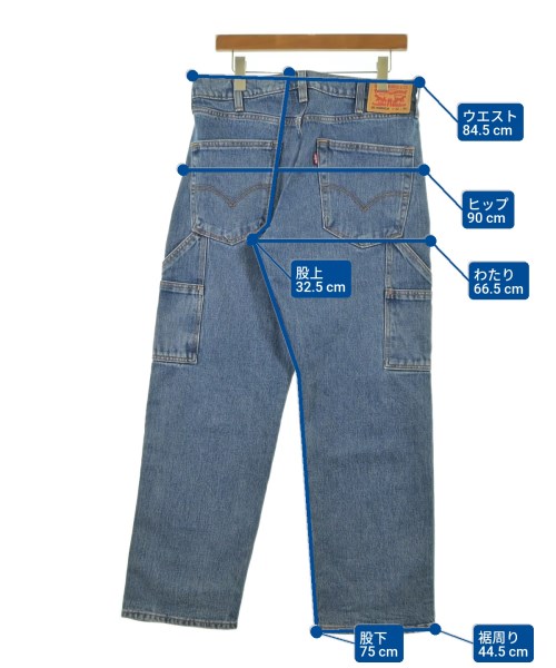 Levi's（リーバイス）デニムパンツ 青 サイズ:32(L位) メンズ/2200608922058