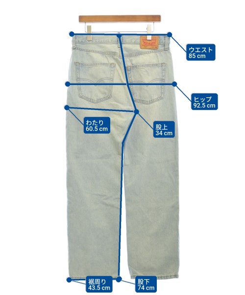 Levi's（リーバイス）デニムパンツ 青 サイズ:32(L位) メンズ/2200608925059