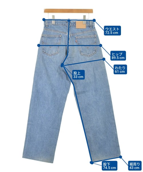 Levi's（リーバイス）デニムパンツ 青 サイズ:29(S位) メンズ/2200609115015