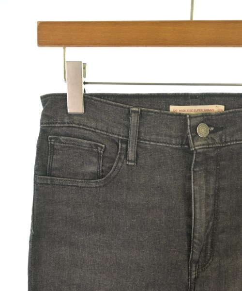 Levi's（リーバイス）デニムパンツ 黒 サイズ:28(L位) レディース/2200609083017