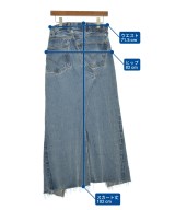 Levi's（リーバイス）ひざ丈スカート 青 サイズ:M レディース/2200609718230