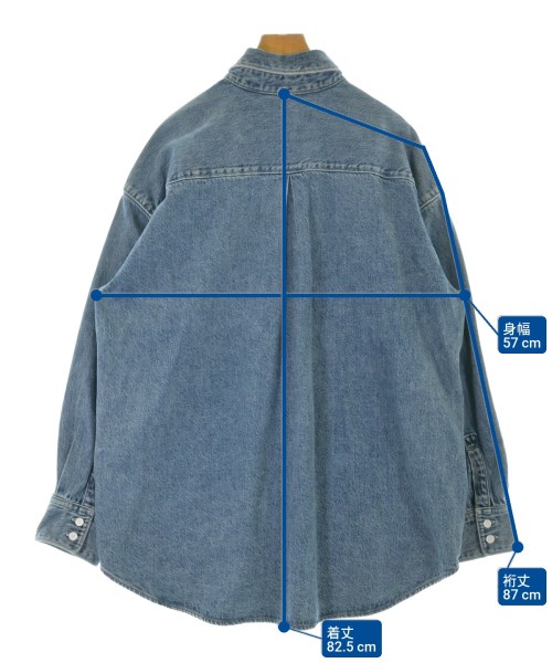 Levi's（リーバイス）カジュアルシャツ 紺 サイズ:M レディース/2200667256064