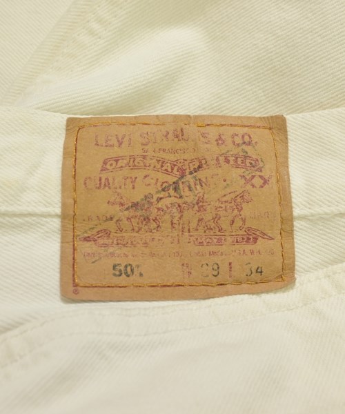 Levi's（リーバイス）デニムパンツ 白 サイズ:29(L位) レディース/2200672799051