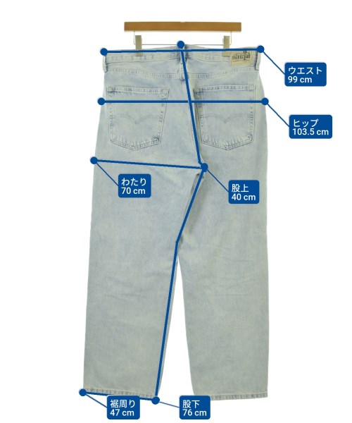 Levi's（リーバイス）デニムパンツ 青 サイズ:36(XXL位) メンズ/2200672987069