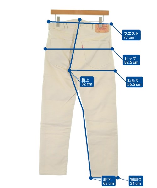 LEVI'S VINTAGE CLOTHING（リーバイスヴィンテージクロージング）デニムパンツ ベージュ サイズ:31(M位) メンズ/2200670133031