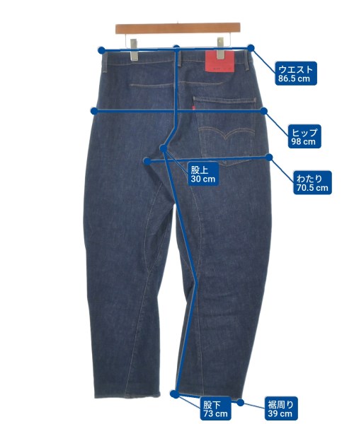 Levi's Engineered Jeans（リーバイスエンジニアドジーンズ）デニムパンツ 紺 サイズ:32(L位) メンズ/2200670918126