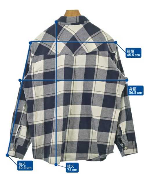 Levi's（リーバイス）カジュアルシャツ 青 サイズ:L メンズ/2200675603010