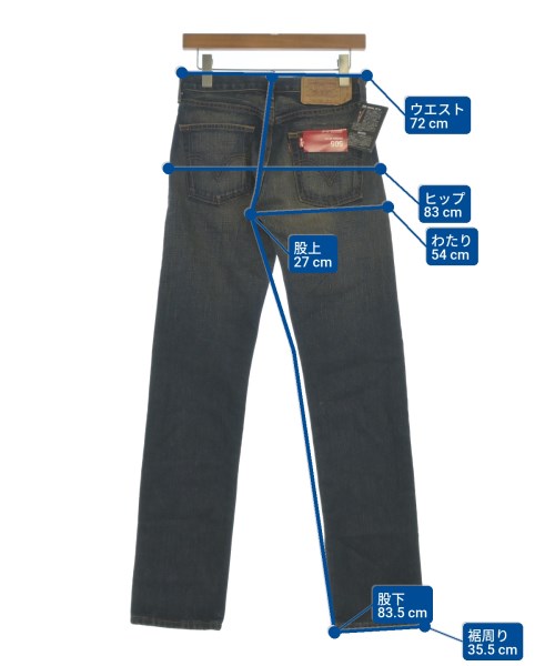Levi's（リーバイス）デニムパンツ 紺 サイズ:29(S位) メンズ/2200675793094