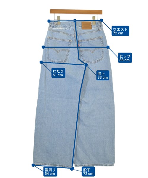 Levi's（リーバイス）デニムパンツ 青 サイズ:26(M位) レディース/2200676294057