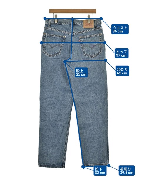 Levi's（リーバイス）デニムパンツ 青 サイズ:34(XL位) メンズ/2200676336016