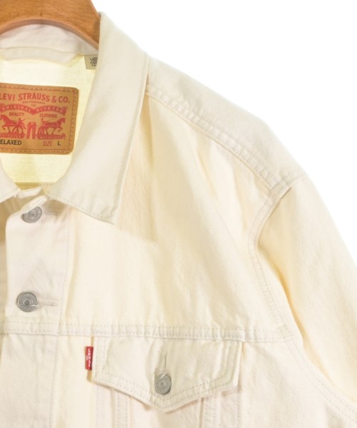 Levi's（リーバイス）デニムジャケット 白 サイズ:L メンズ/2200676532012