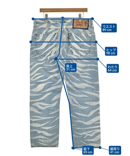 CLOT（クロット）デニムパンツ 青 サイズ:34(XL位) メンズ/2200676952087