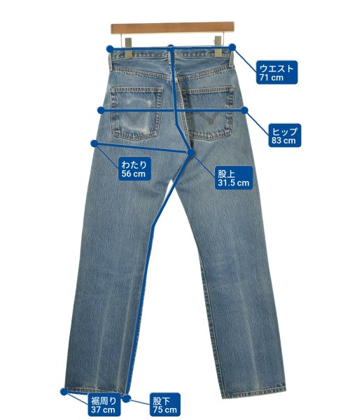 Levi's（リーバイス）デニムパンツ 青 サイズ:-(M位) メンズ/2200680426109