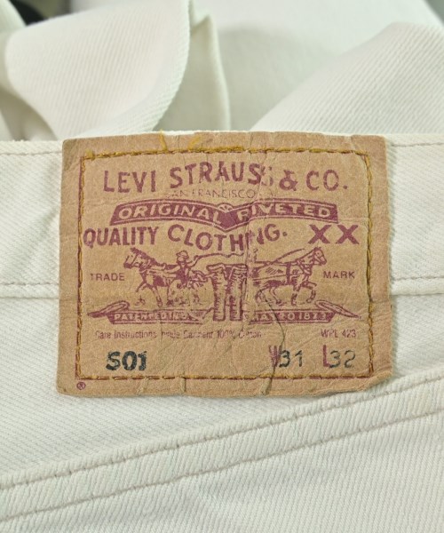 Levi's（リーバイス）デニムパンツ 白 サイズ:31(M位) メンズ/2200680426116