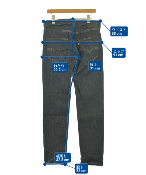 Levi's（リーバイス）デニムパンツ 紺 サイズ:34(XL位) メンズ/2200679364092