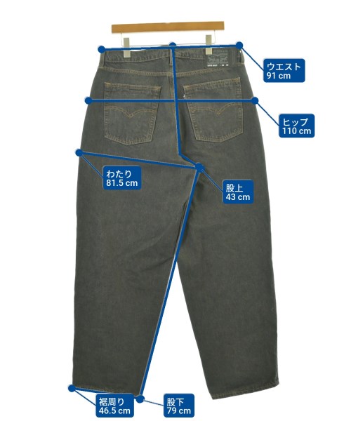 Levi's（リーバイス）デニムパンツ グレー サイズ:34(XL位) メンズ/2200680730015