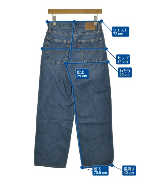 Levi's（リーバイス）デニムパンツ 紺 サイズ:25(S位) レディース/2200677004013