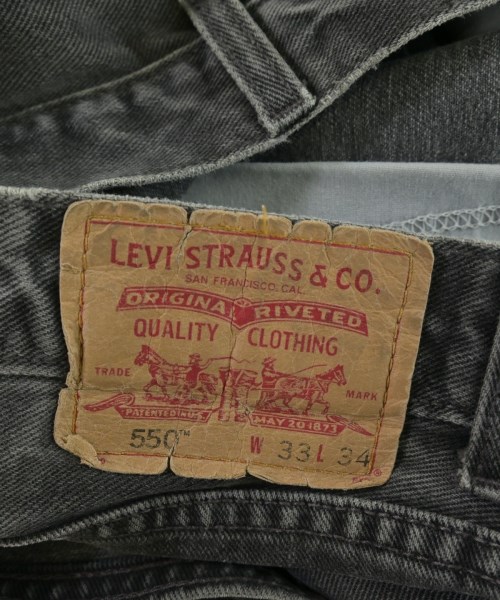 Levi's（リーバイス）デニムパンツ 黒 サイズ:33(L位) メンズ/2200694323029