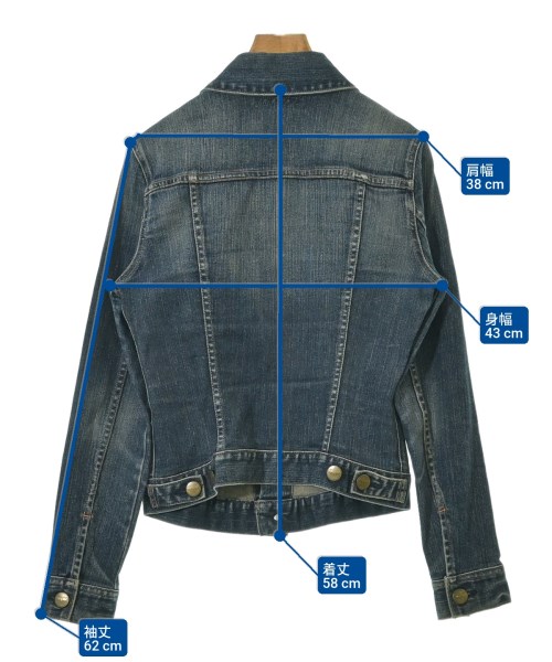 Levi's（リーバイス）デニムジャケット 紺 サイズ:M レディース/2200690642018