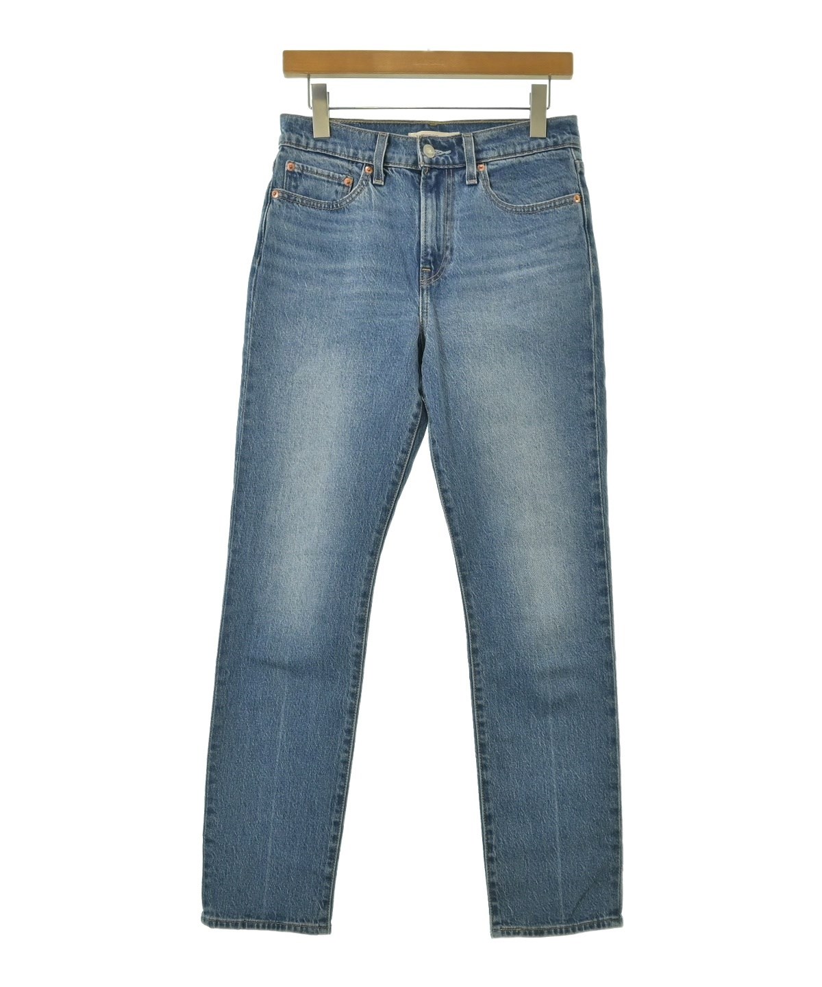  Motorradシティー　デニムパンツ Lサイズ Levi's（リーバイス）デニムパンツ 青 サイズ:27(M位) レディース