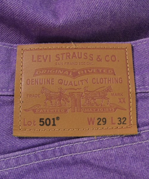 Levi's（リーバイス）デニムパンツ 紫 サイズ:29(L位) メンズ/2200694844081