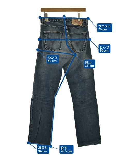 Levi's（リーバイス）デニムパンツ 紺 サイズ:30(M位) メンズ/2200689595165