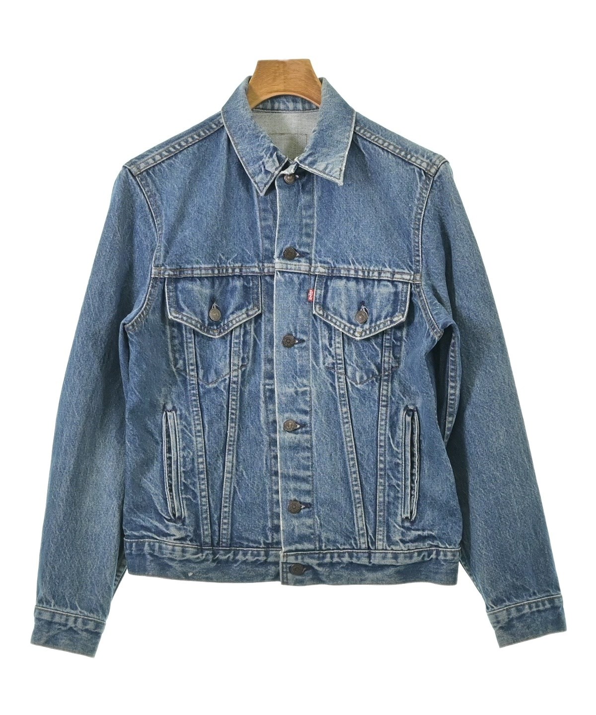 Levi's Premium デニムジャケット Lサイズ Levi's（リーバイス）デニムジャケット 青 サイズ:-(M位) メンズ